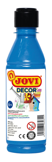 JOVI Jovidecor pittura acrilica 250 ml – blu chiaro