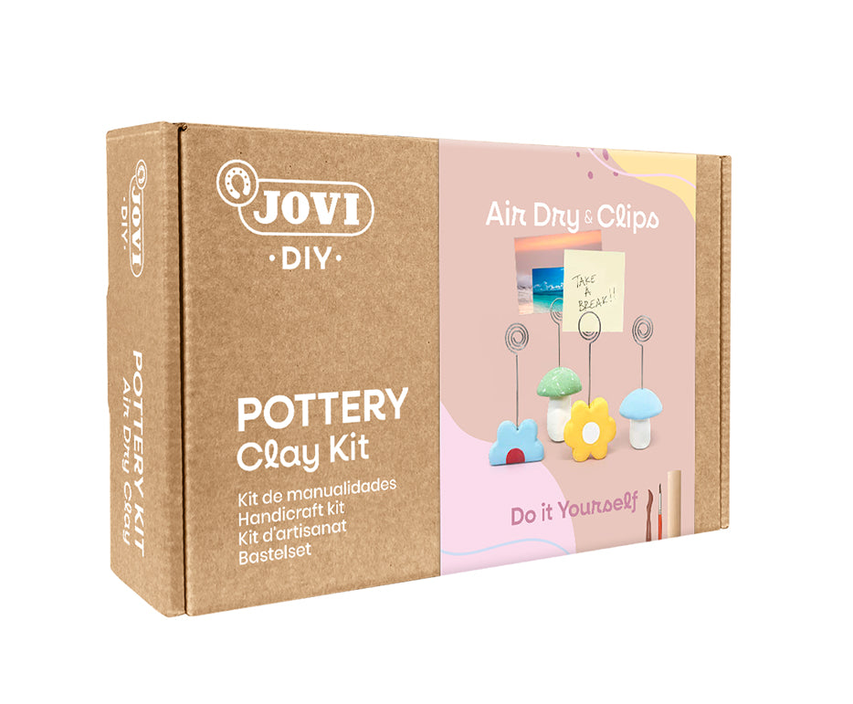 Set creativo di modellazione JOVI Kraft Fermagli – 24 pz