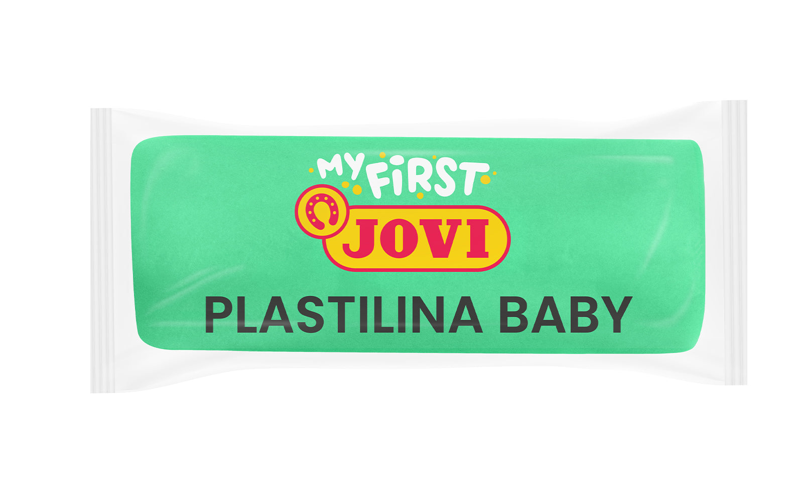 Morbida plastilina naturale JOVI My First 10 x 38 g verde in secchiello