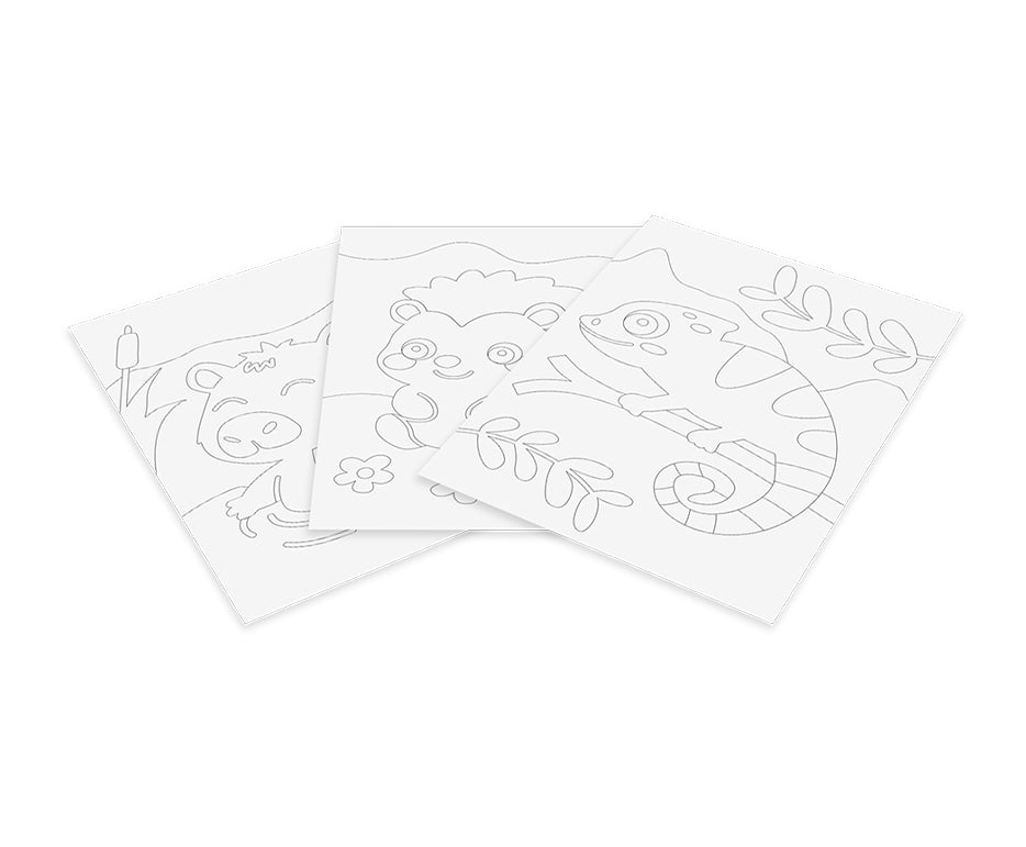 JOVI Play&Fun mini set creativo di pittura con la sabbia – 9 pezzi