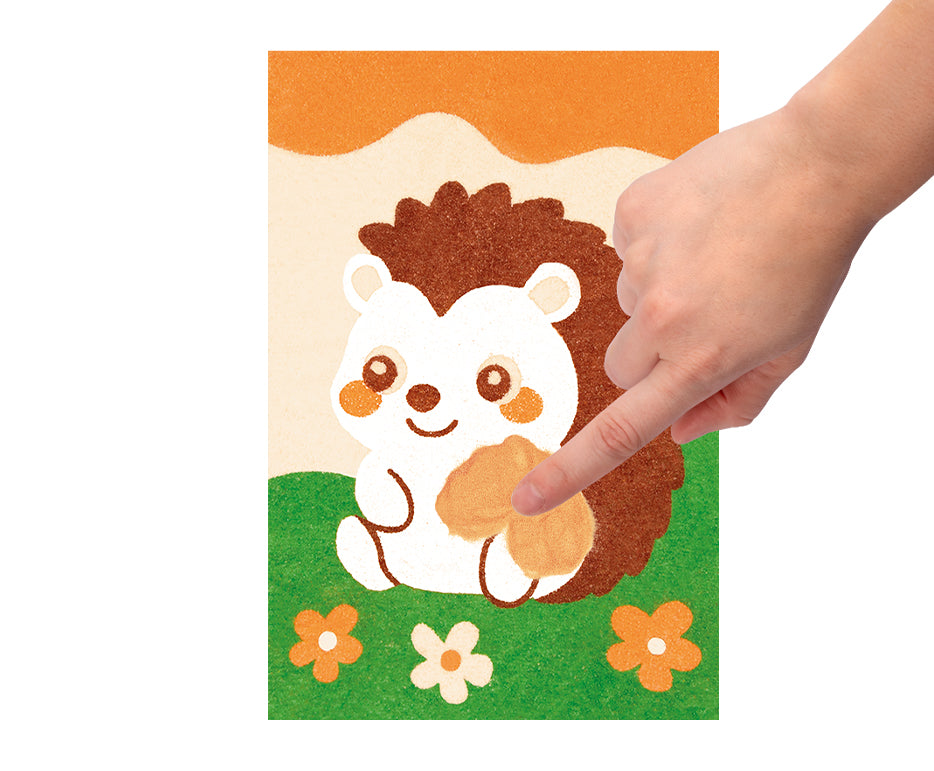 JOVI Play&Fun mini set creativo di pittura con la sabbia – 9 pezzi
