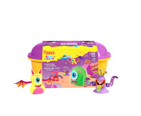 JOVI Play&Fun plastilina naturale in valigetta Aliens - 50 pz