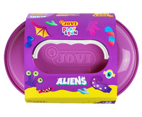 JOVI Play&Fun plastilina naturale in valigetta Aliens - 50 pz