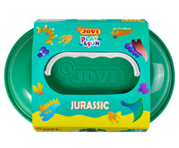 JOVI Play&Fun plastilina naturale in valigetta Jurassic – set con accessori