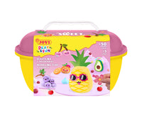 JOVI Play&Fun plastilina naturale in valigetta Sweet – 50 pz