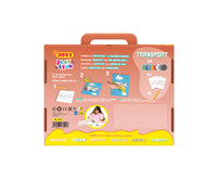 JOVI Play&Fun kit per pittura con la sabbia Transport 12 pz