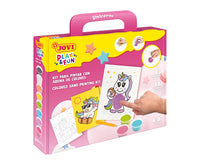 Set pittura con sabbia JOVI Play&Fun Unicorns - 12 pz