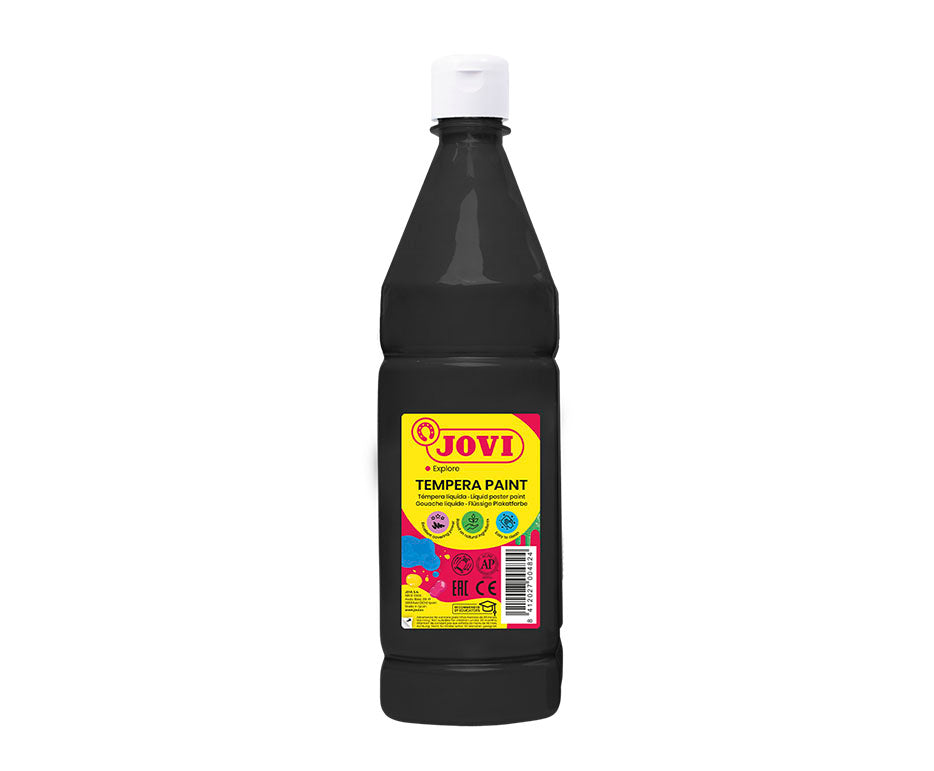 JOVI Premium tempera a tempera liquida 1000 ml – nero
