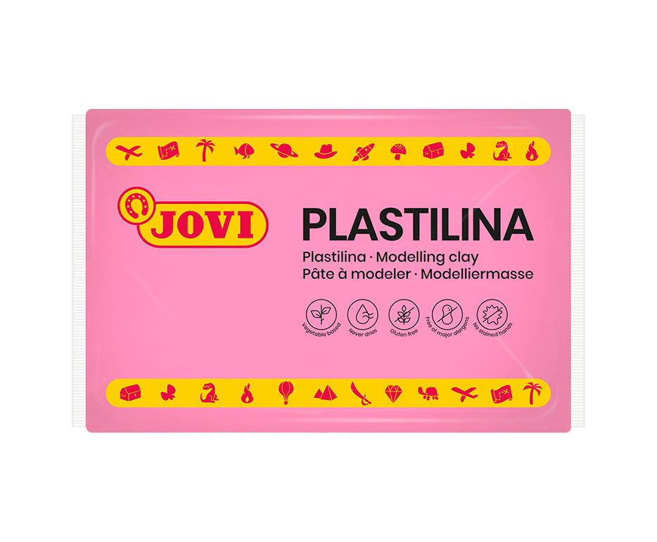 JOVI plastilina naturale 350 g – rosa