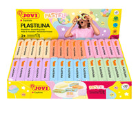 JOVI plastilina naturale colori pastello 30 x 50 g