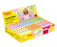 JOVI plastilina naturale colori pastello 30 x 50 g