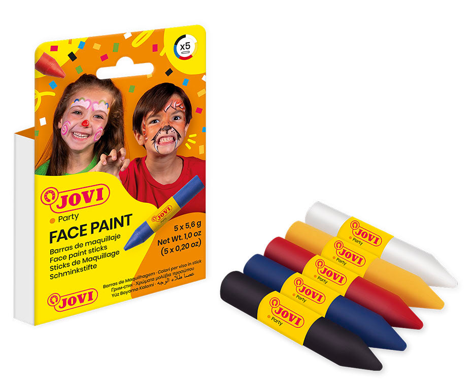 JOVI set di colori per il viso in stick 5 x 5,6 g