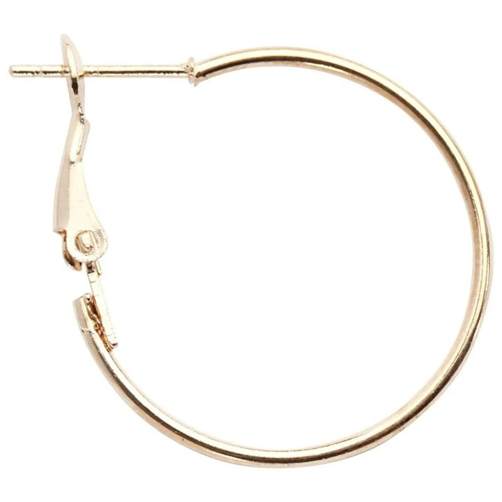 Orecchini a cerchio da 25 mm – Oro