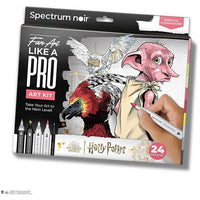 Kit artistico per l'illustrazione HARRY POTTER: MAGICAL COMPANIONS