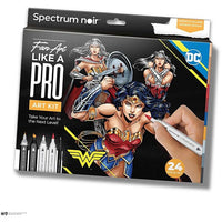 Kit artistico per l'illustrazione WONDER WOMAN