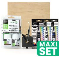 Kit per la realizzazione di orologi in resina epossidica
