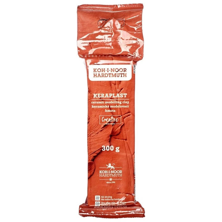 KOH-I-NOOR Keraplast Argilla modellabile autoindurente – Terracotta