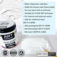 Colore acrilico fluorescente Kompozit ACRYL PRO ART 430 ml – immagine 3