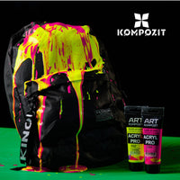 Colore acrilico fluorescente Kompozit ACRYL PRO ART 75 ml – immagine 9