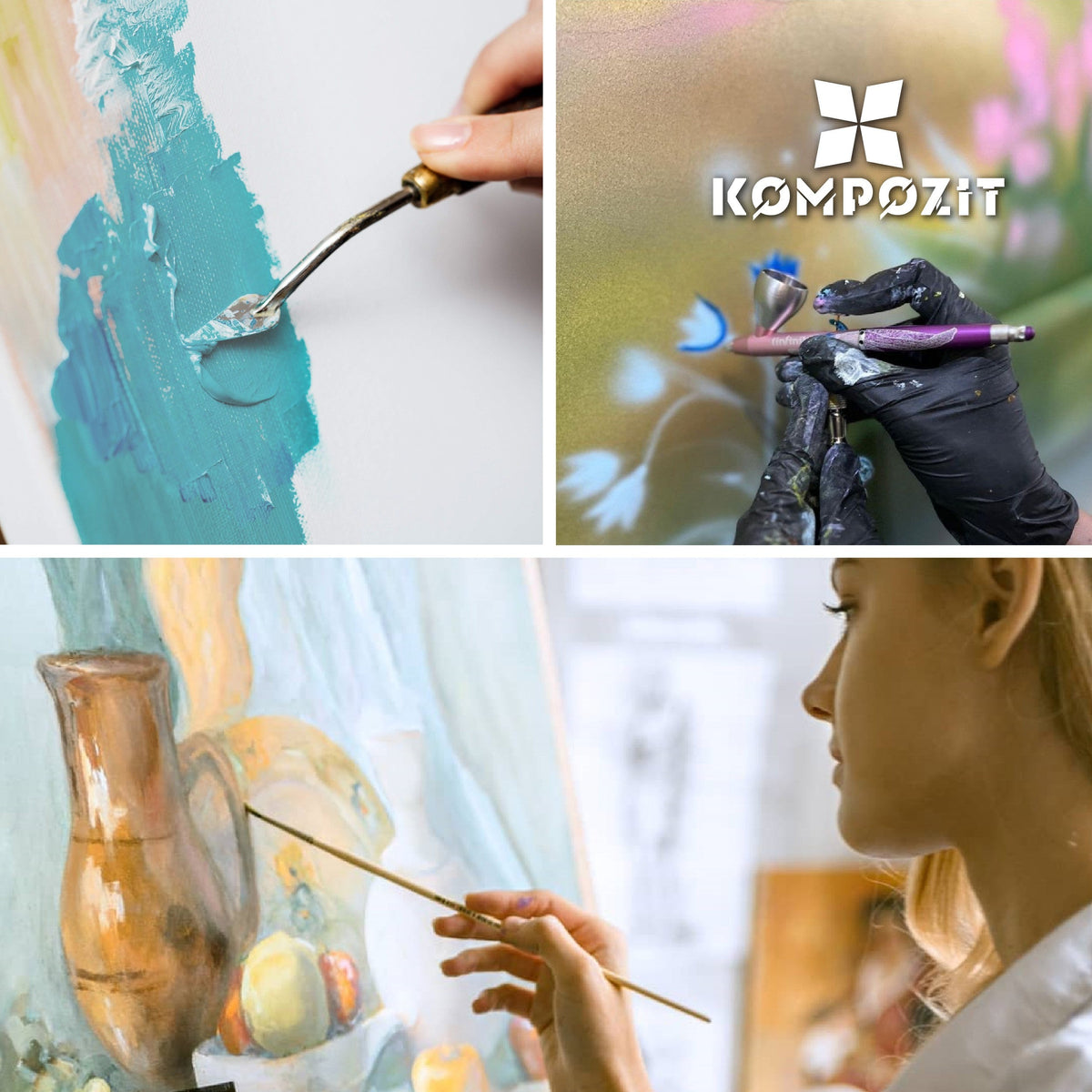 Colore acrilico pastello Kompozit ACRYL PRO ART 75 ml – immagine 9