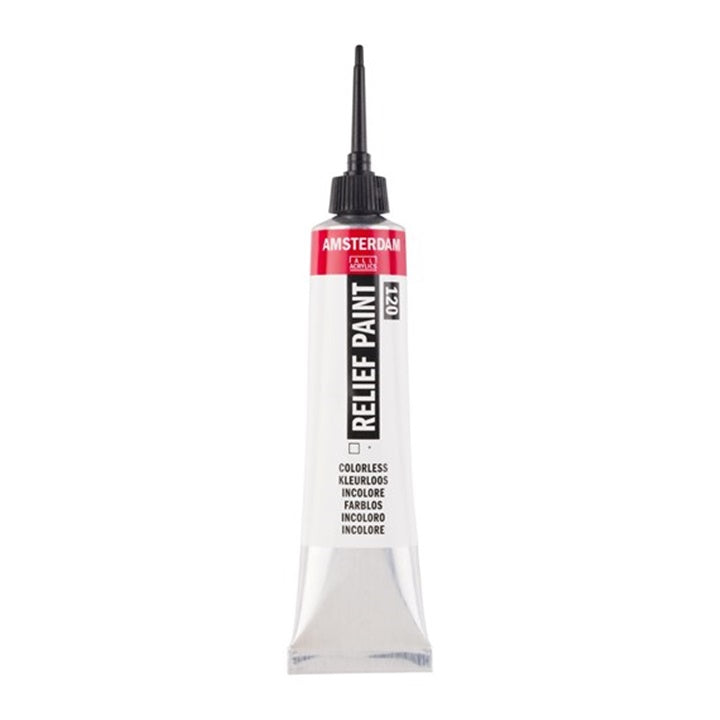 Contour AMSTERDAM Relief Paint 20 ml – trasparente