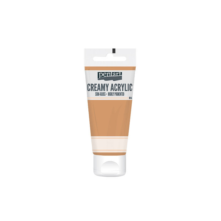 Colore acrilico cremoso semilucido Pentart 60 ml – Salmon