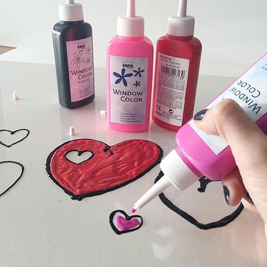 KREUL Vernice per vetro con effetti 80 ml | Varie tonalità
