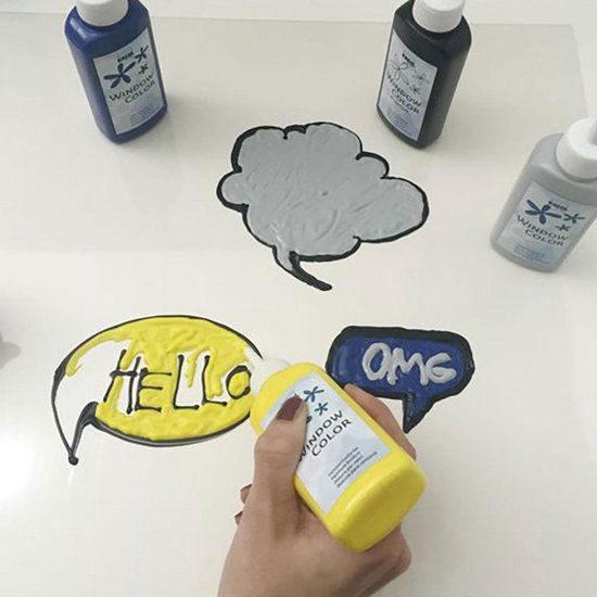KREUL Vernice per vetro con effetti 80 ml | Varie tonalità