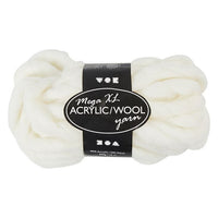 Lana - massiccia 300 g | diverse tonalità - bianco