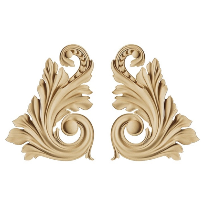 Legno elastico 8 x 6 x 0.8 cm - 2 pezzi
