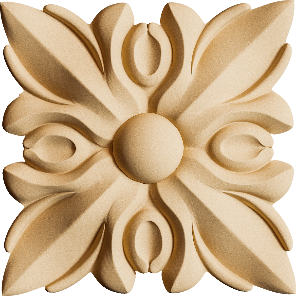 Legno flessibile Pentart RZ 03 quadrato 6 x 6 cm