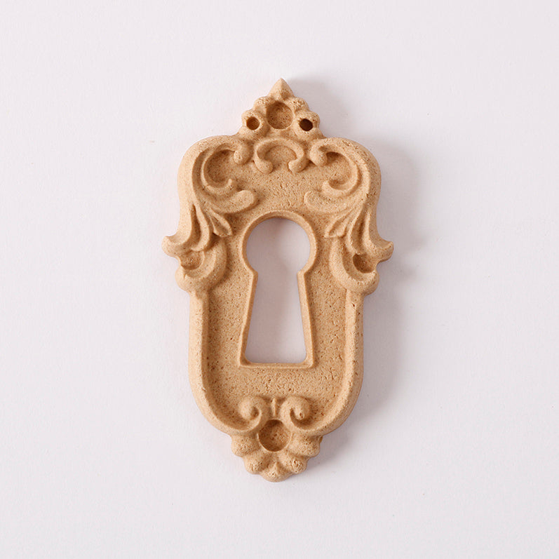 Legno flessibile Pentart Serratura con toppa per chiave 3 x 5 cm