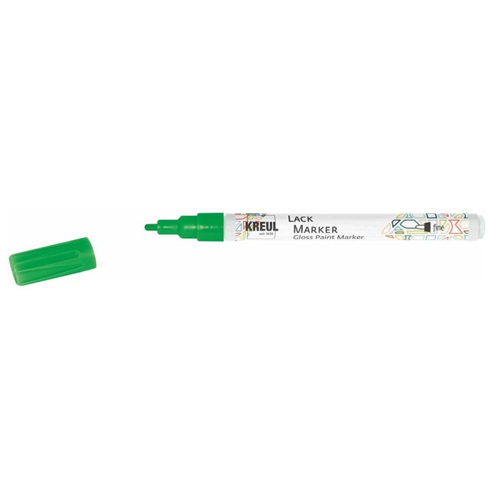 Pennarello a vernice lucida Kreul fine | varie tonalità - verde