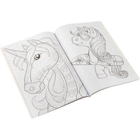 Libro da colorare e attività sull'unicorno A4 64 pagine di GRAFIX