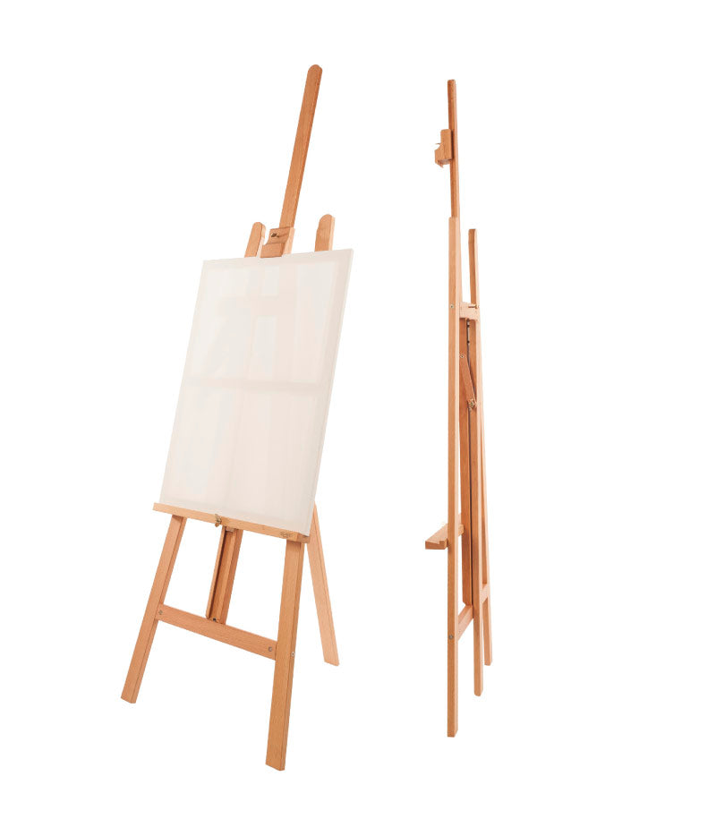 Cavalletto da pittura MABEF Basic tipo A in faggio versione economica