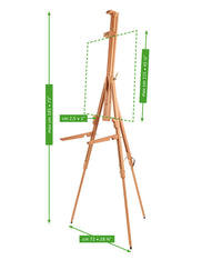 Mabef Basic cavalletto da campagna pieghevole