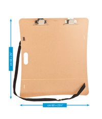 Tavola da disegno con clip MABEF 60 x 66 cm