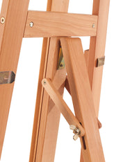 Cavalletto da studio a lira in legno di faggio Mabef