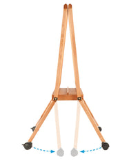 MABEF M/40 Portalistini grande pieghevole su ruote per stampe e disegni
