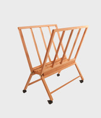 MABEF M/40 Portalistini grande pieghevole su ruote per stampe e disegni