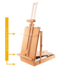MABEF cassetta cavalletto da tavolo per pittura