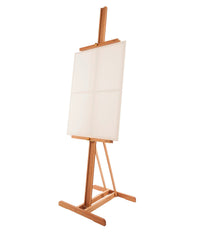 MABEF Universal cavalletto da pittura trasformabile in legno di faggio