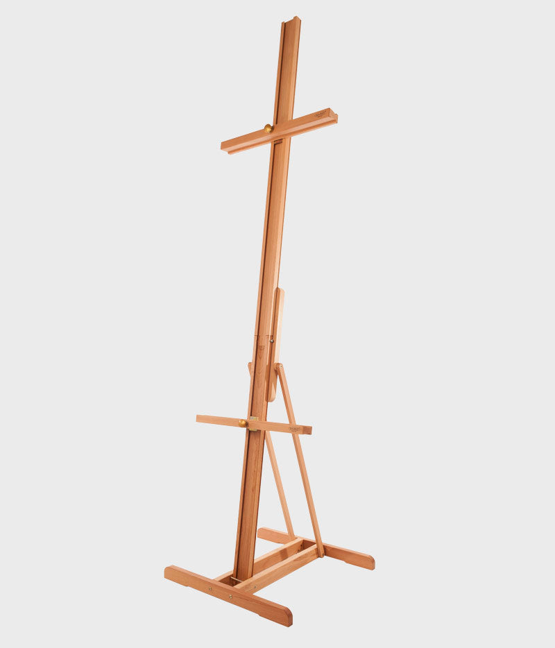 MABEF Universal cavalletto da pittura trasformabile in legno di faggio