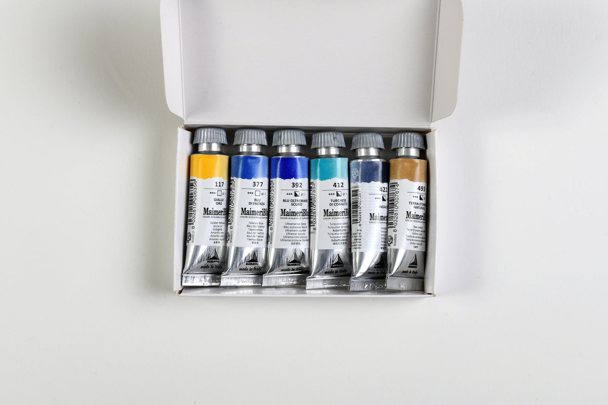 Set di colori per acquerello MAIMERI Maimeri Blu