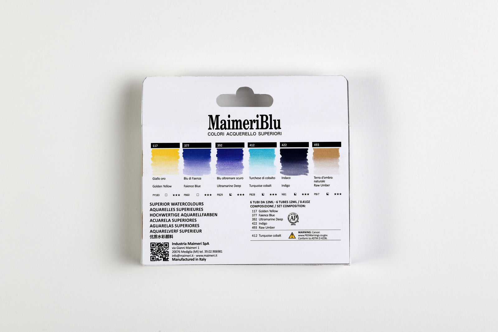 Set di colori per acquerello MAIMERI Maimeri Blu