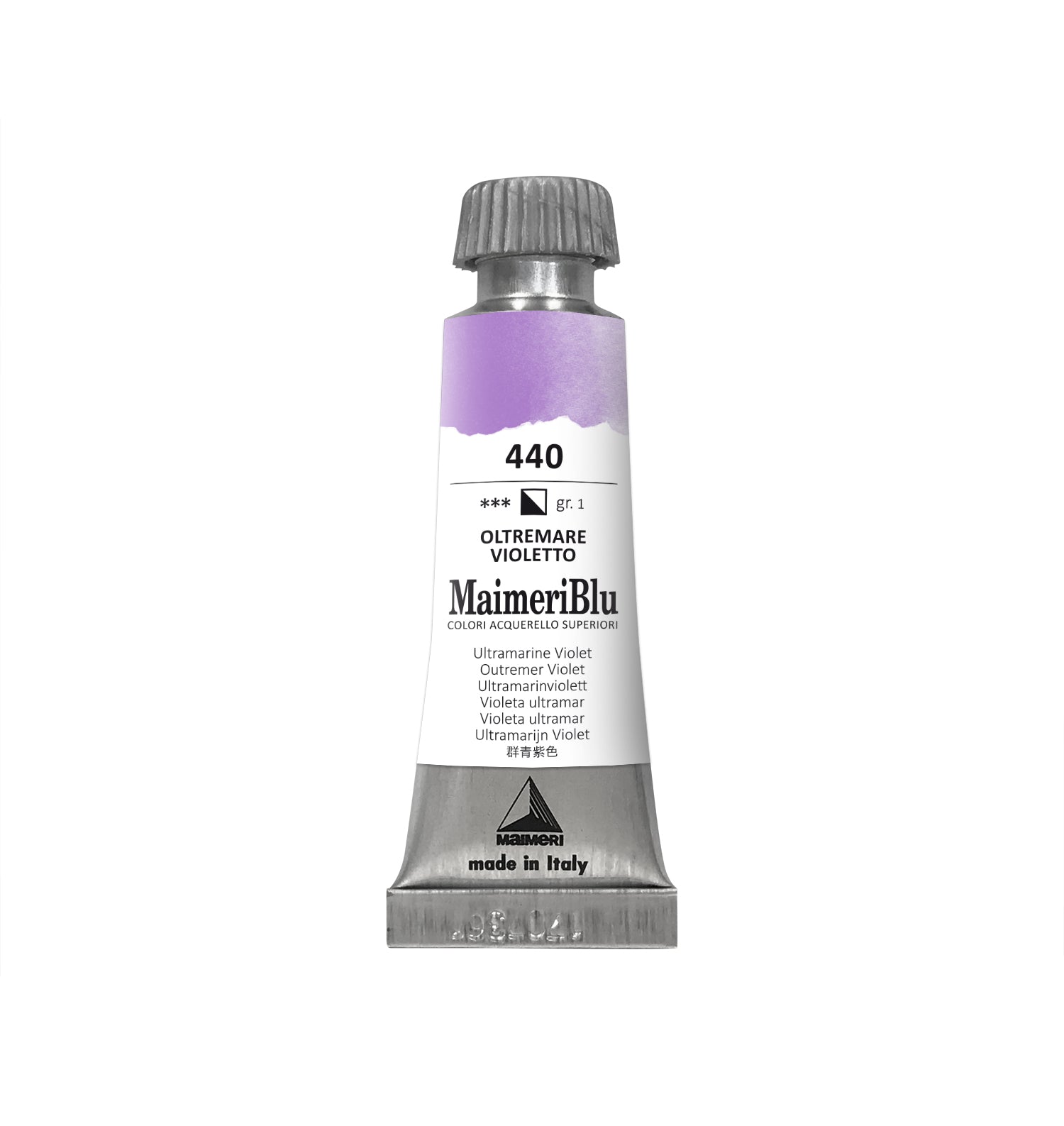 Colore ad acquerello professionale MAIMERI Maimeri Blu 12 ml – Viola Oltremare