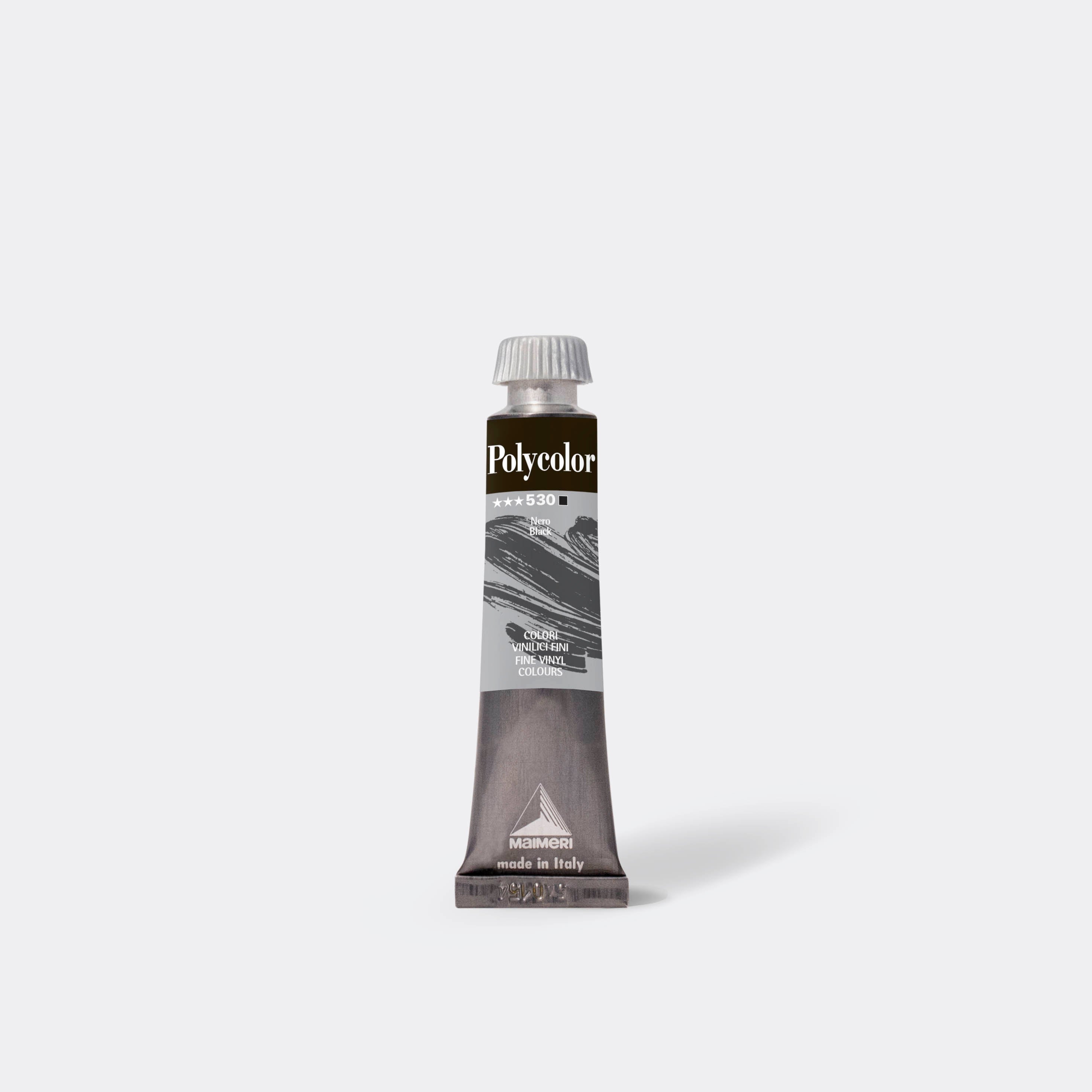 Colore acrilico fine MAIMERI Polycolor 20 ml – Nero