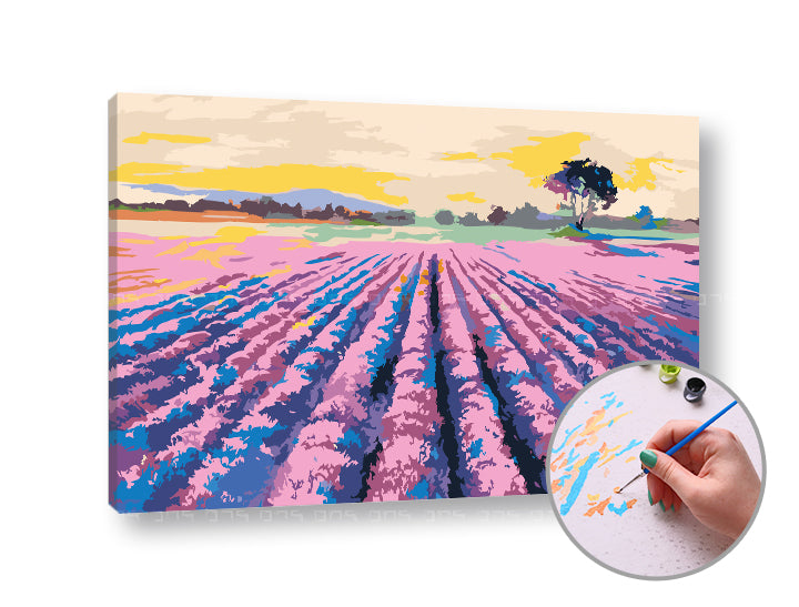 Pittura per numeri LEVANDO POLE – senza cornice