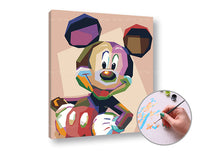 Pittura per numeri MICKEY MOUSE – senza cornice