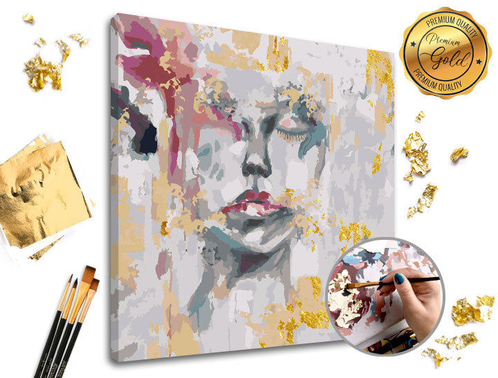 Dipingere con i numeri PREMIUM GOLD | Dimenticata - Dimenticata